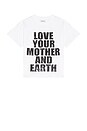 view 4 of 4 Love Your Mother Tee in White
