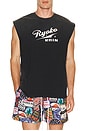 view 2 of 4 CAMISETA TIRANTES AUTO PARTS in Black