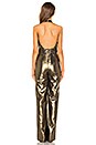 view 3 of 3 Renee Jumpsuit in Gold