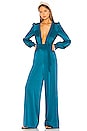 view 1 of 3 Liona Jumpsuit in Evening Blue