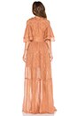 view 3 of 4 Danielle Maxi Dress in Terracotta