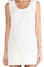 view 5 of 5 Marion A-Line Shift Dress in White