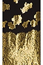 view 4 of 4 Iris Shift Dress in Black & Gold