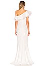 view 3 of 4 Lizette Gown in White
