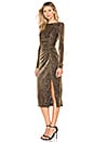 view 2 of 4 Lovey Dress in Black & Gold
