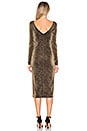 view 3 of 4 Lovey Dress in Black & Gold