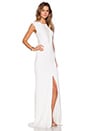 view 2 of 4 Amara Sheer Inset Maxi Dress in Pure White