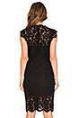 view 3 of 4 Suzette Lace Mini Dress in Black