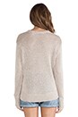 view 3 of 4 Soho Dropped Shoulder Sweater in Silver