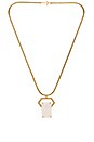 view 1 of 1 Jona Jewel Pendant Necklace in Gold & White