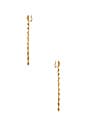 view 2 of 2 PENDIENTES ALMA in Gold