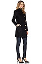 view 3 of 4 Vince Coat in Black & Camel