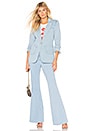 view 4 of 4 Shannon Blazer in Light Chambray