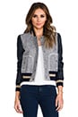 view 1 of 6 Ryder Baseball Jacket in Admiral