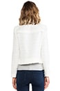 view 4 of 5 Halloway Boxy Banded Jacket in White