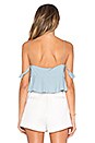 view 3 of 3 Mariska Top in Dusty Blue