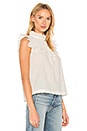view 2 of 5 Hera Top in Ecru