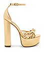 view 1 of 5 Kinsley Platform Sandal in Gold