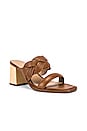 view 2 of 4 MULES TARA PEEP TOE in Cognac