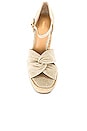 view 4 of 5 Knotted Platform Sandal in Natural