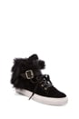 view 2 of 5 Sneaker with Sheep Fur Trim in Black