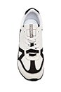 view 3 of 5 Jeni Sneaker in White/Black in White & Black