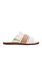 view 1 of 5 SANDALIA RIVI in White & Nude & Light Gold