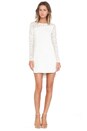 view 4 of 4 Illusion Dress in Ivory