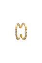 view 2 of 3 V Diamond Cuff in Gold