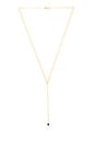 view 1 of 3 Sapphire Lariat in Gold