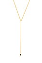 view 2 of 3 Sapphire Lariat in Gold