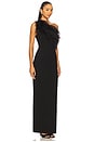 view 2 of 3 Blair Feather Gown in Black