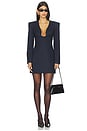 view 1 of 4 Page Pinstripe Mini Dress in Pinstripe