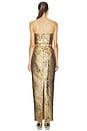 view 3 of 4 Blair Dress in Gold