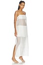 view 3 of 4 MAXIVESTIDO COVE in White