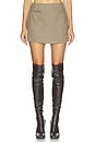 view 1 of 6 Check Mini Skort in Brown Plaid
