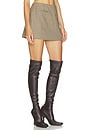 view 2 of 6 Check Mini Skort in Brown Plaid