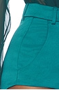 view 7 of 6 Satin Hot Pant in Teal