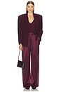 view 5 of 5 Bea Blazer in Bordeaux