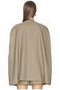 view 4 of 5 Argyle Cape in Brown Plaid