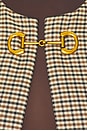 view 6 of 5 Argyle Cape in Brown Plaid