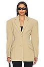 view 1 of 5 Sicily Snatched Blazer in Camel