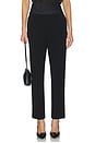 view 1 of 6 Tuxedo Cigarette Pants in Black