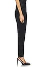 view 3 of 6 Tuxedo Cigarette Pants in Black