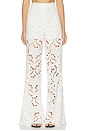 view 1 of 6 PANTALON VALENTINE in White