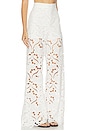 view 2 of 6 PANTALON VALENTINE in White
