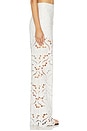view 3 of 6 PANTALON VALENTINE in White