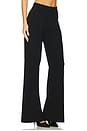 view 2 of 6 Pin Tuck Palazzo Pant in Black