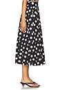 view 3 of 6 Midi Skirt in Polka Dot