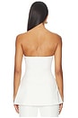 view 3 of 4 Marais Button Top in White